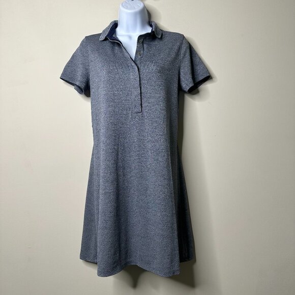 Outdoor Voices Dresses & Skirts - Outdoor Voices Blue Short Sleeve Polo Dress Women's Small